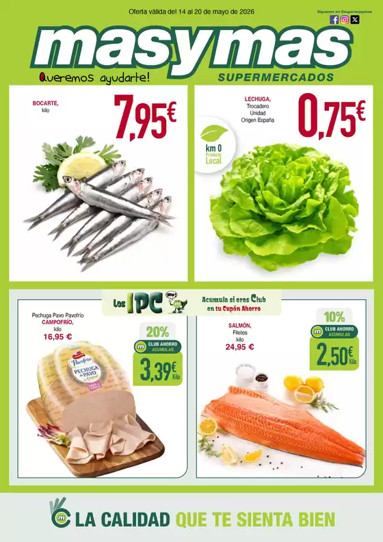 Catálogo Masymas | Oferta válida del 14 al 20 de mayo de 2026 | 2026-05-14T00:00:00.000Z - 2026-05-20T00:00:00.000Z