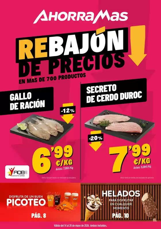Catálogo Ahorramas | Rebajón De Precios | 2026-05-14T00:00:00.000Z - 2026-05-20T00:00:00.000Z