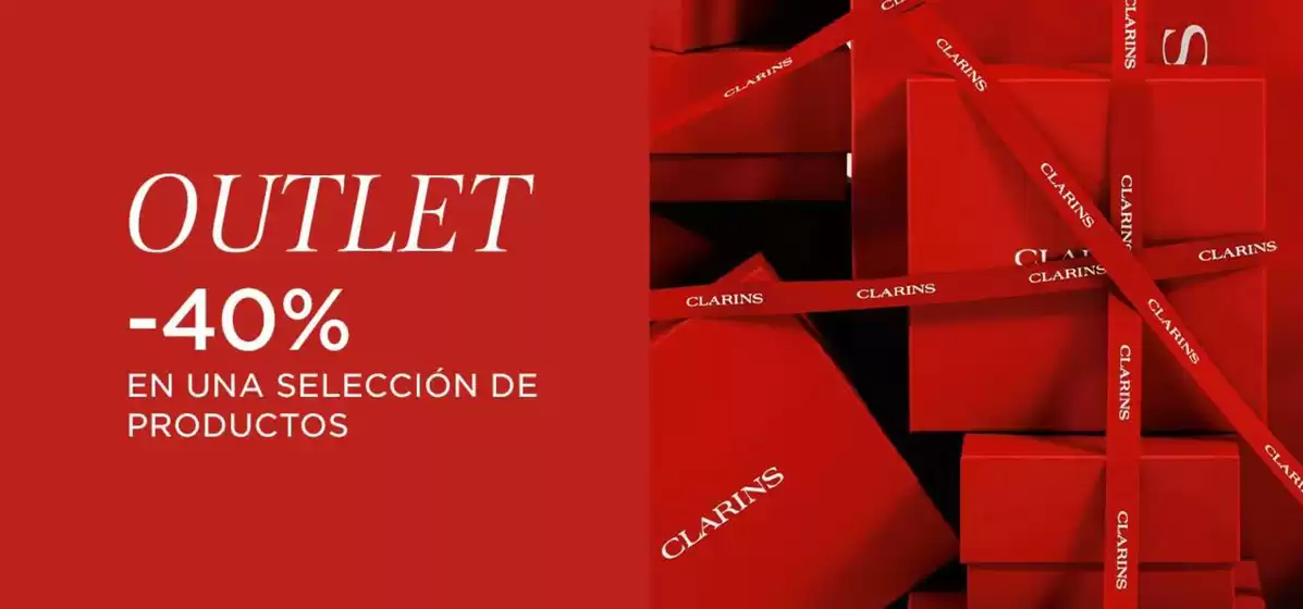 Catálogo Clarins | -40% En Una Selección De Productos | 2026-05-14T00:00:00.000Z - 2026-05-26T00:00:00.000Z