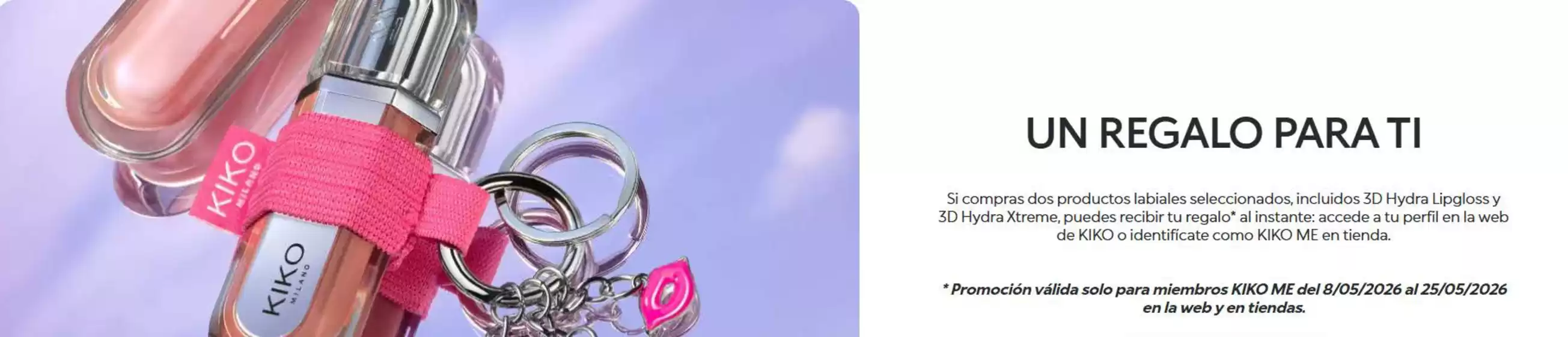Catálogo KIKO MILANO en Sacecorbo | UN Regalo Para Ti | 2026-05-14T00:00:00.000Z - 2026-05-25T00:00:00.000Z