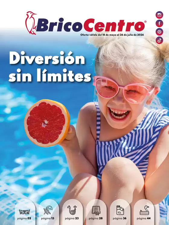 Catálogo BricoCentro | Playa & Piscinas Cieza | 2026-05-18T00:00:00.000Z - 2026-07-26T00:00:00.000Z