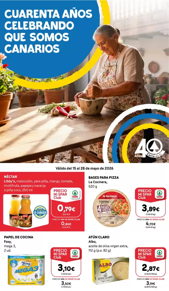 Catálogo SPAR Gran Canaria | Válido del 15 al 28 de mayo de 2026 | 2026-05-15T00:00:00.000Z - 2026-05-28T00:00:00.000Z