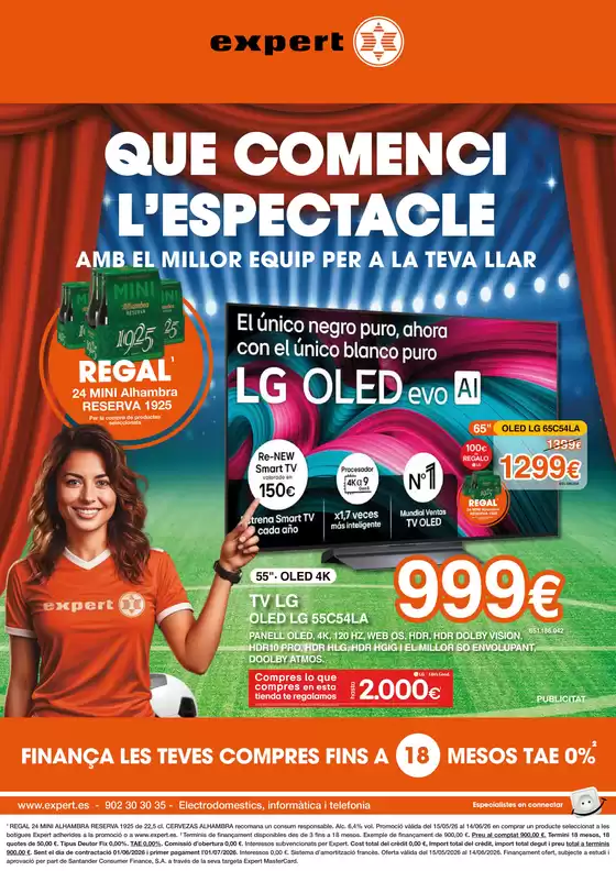 Catálogo Expert | Que Comenci L’espectacle | 2026-05-15T00:00:00.000Z - 2026-06-14T00:00:00.000Z