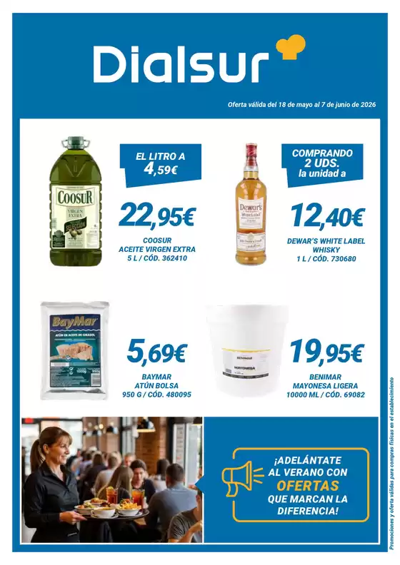 Catálogo Dialsur Cash & Carry | Oferta válida del 18 de mayo al 7 de junio de 2026 | 2026-05-18T00:00:00.000Z - 2026-06-07T00:00:00.000Z