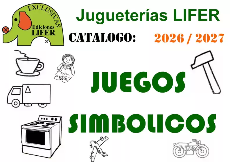 Catálogo Jugueterías Lifer | Juegos Simbolicos 2026/2027 | 2026-05-18T00:00:00.000Z - 2027-12-31T00:00:00.000Z