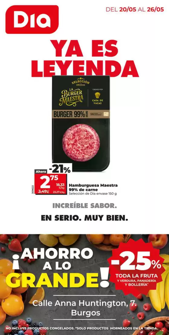 Catálogo Dia en Buniel | Ahorro a lo grande del 20/05 al 26/05 | 2026-05-20T00:00:00.000Z - 2026-05-26T00:00:00.000Z