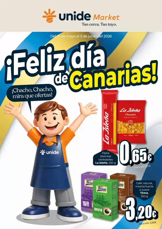 Catálogo Unide Market |  ¡Feliz día de Canarias! Market Canarias | 2026-05-21T00:00:00.000Z - 2026-06-03T00:00:00.000Z