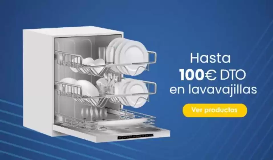 Catálogo Euronics en Camas | Hasta 100€ DTO en lavavajillas | 2026-05-18T00:00:00.000Z - 2026-05-31T00:00:00.000Z
