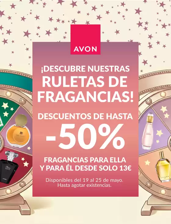 Catálogo AVON | ¡Descubre Nuestras Ruletas De Fragancias! | 2026-05-19T00:00:00.000Z - 2026-05-25T00:00:00.000Z