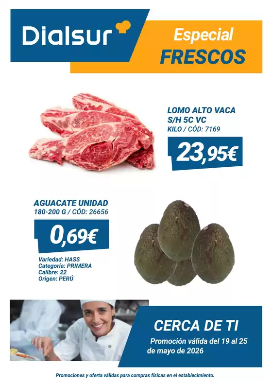 Catálogo Dialsur Cash & Carry | Especial Frescos | 2026-05-19T00:00:00.000Z - 2026-05-25T00:00:00.000Z
