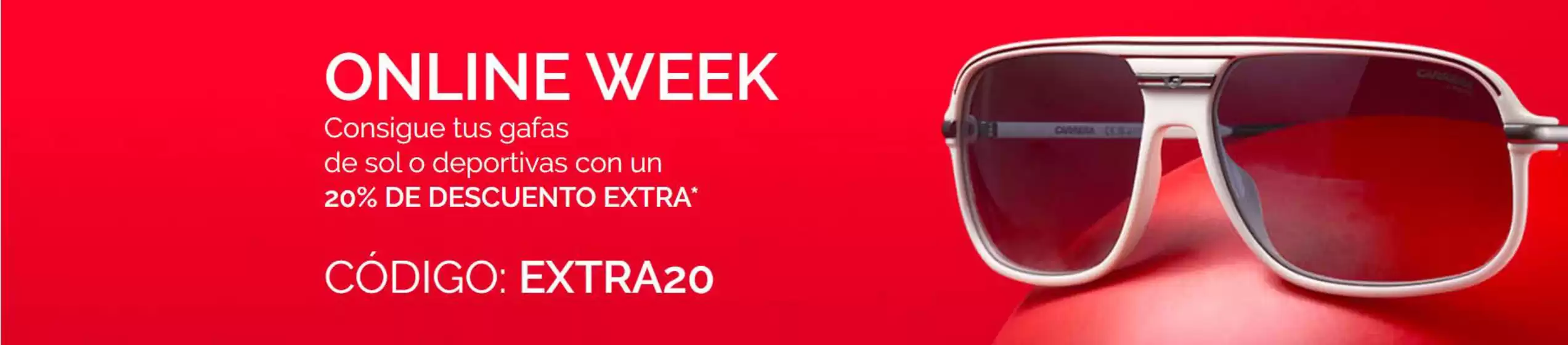 Catálogo General Óptica | 20% de descuento extra | 2026-05-19T00:00:00.000Z - 2026-06-07T00:00:00.000Z