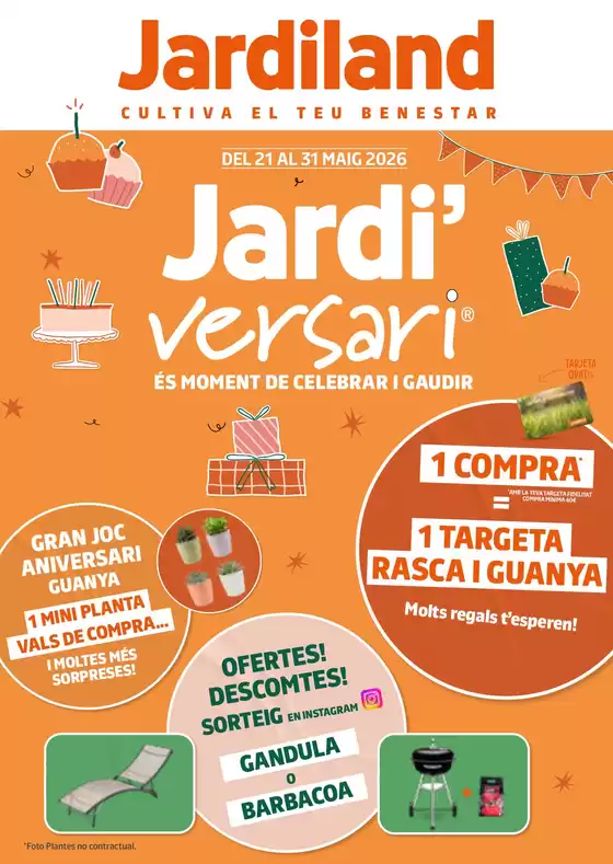 Catálogo Jardiland | Jardiversari | 2026-05-21T00:00:00.000Z - 2026-05-31T00:00:00.000Z