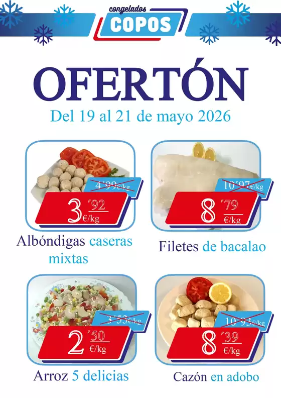 Catálogo Congelados Copos | Ofertón | 2026-05-19T00:00:00.000Z - 2026-05-21T00:00:00.000Z