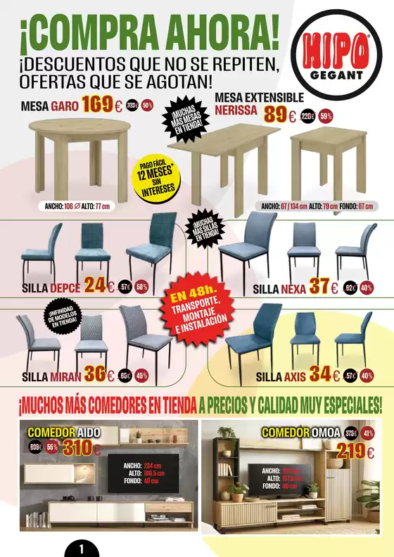 Catálogo Hipo Gegant | ¡Descuentos Que No Se Repiten, Ofertas Que Se Agotan! | 2026-05-20T00:00:00.000Z - 2026-06-30T00:00:00.000Z