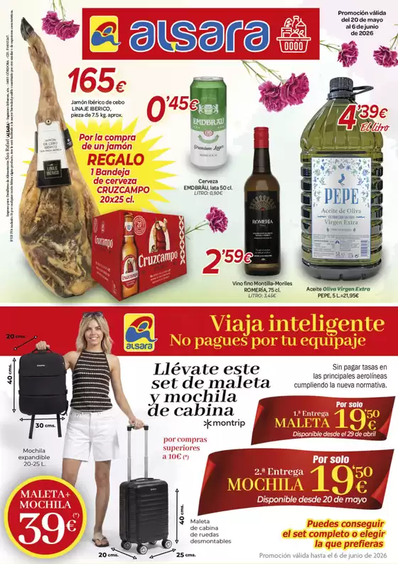 Catálogo Alsara Supermercados | Promoción válida del 20 de mayo al 6 de junio de 2026 | 2026-05-20T00:00:00.000Z - 2026-06-06T00:00:00.000Z