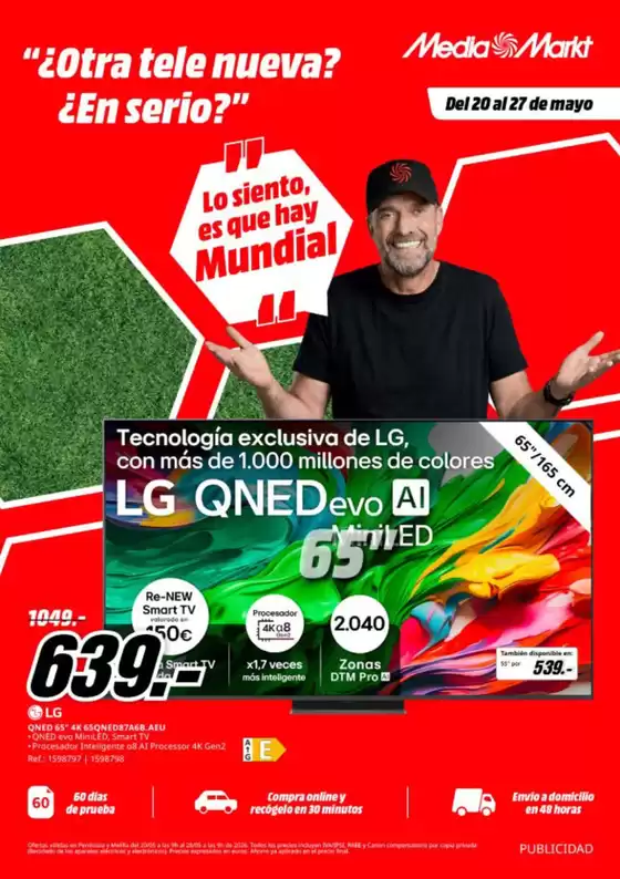 Catálogo MediaMarkt | Del 20 al 27 de mayo | 2026-05-20T00:00:00.000Z - 2026-05-27T00:00:00.000Z