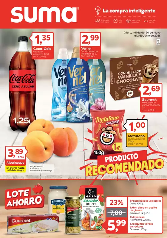 Catálogo Suma Supermercados | Oferta válida del 20 de Mayo al 2 de Junio de 2026 | 2026-05-20T00:00:00.000Z - 2026-06-02T00:00:00.000Z
