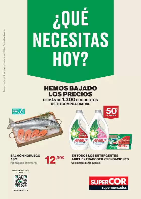 Catálogo Supercor | ¿Qué Necesitas Hoy? | 2026-05-21T00:00:00.000Z - 2026-06-03T00:00:00.000Z