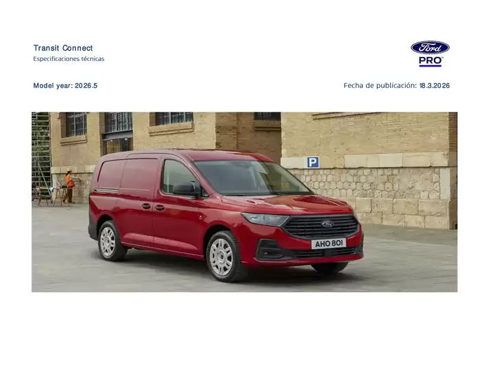 Catálogo Ford | BRO Transit Connect 2026.5MY. | 2026-05-21T00:00:00.000Z - 2026-12-31T00:00:00.000Z