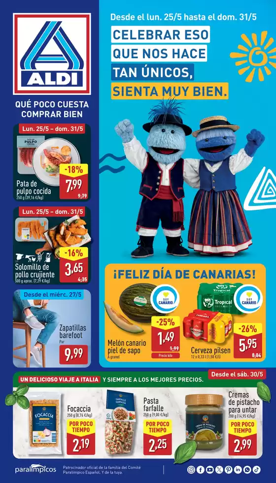 Catálogo ALDI en Elche | Celebrar eso que nos hace tan únicos, sienta muy bien | 2026-05-27T00:00:00.000Z - 2026-05-31T00:00:00.000Z