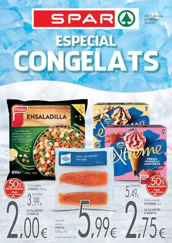 Catálogo Valvi Supermercats | Especial Congelats | 2026-05-21T00:00:00.000Z - 2026-06-03T00:00:00.000Z