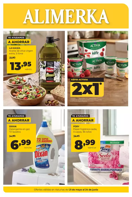 Catálogo Alimerka | Mensual Asturias | 2026-05-21T00:00:00.000Z - 2026-06-24T00:00:00.000Z