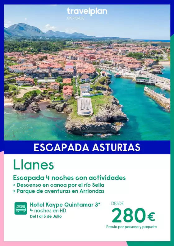 Catálogo Travelplan | Travelplan Llanes | 2026-07-01T00:00:00.000Z - 2026-07-05T00:00:00.000Z