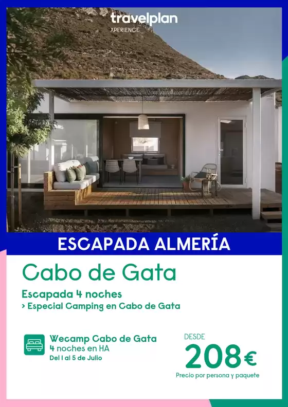 Catálogo Travelplan | Travelplan Cabo de Gata | 2026-05-21T00:00:00.000Z - 2026-07-05T00:00:00.000Z