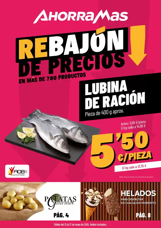 Catálogo Ahorramas | Rebajón De Precios | 2026-05-21T00:00:00.000Z - 2026-05-27T00:00:00.000Z