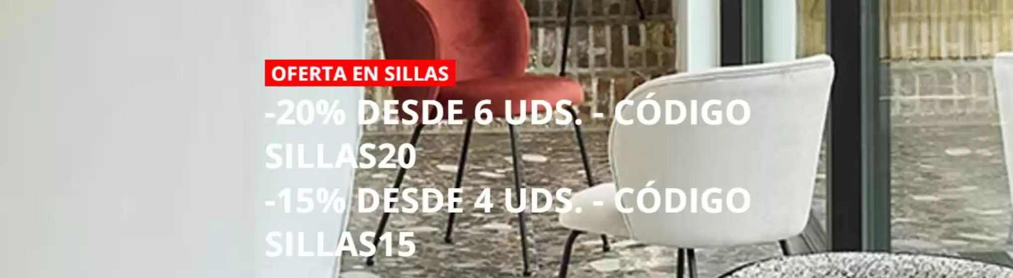 Catálogo Maisons du Monde | Oferta En Sillas | 2026-05-21T00:00:00.000Z - 2026-06-03T00:00:00.000Z