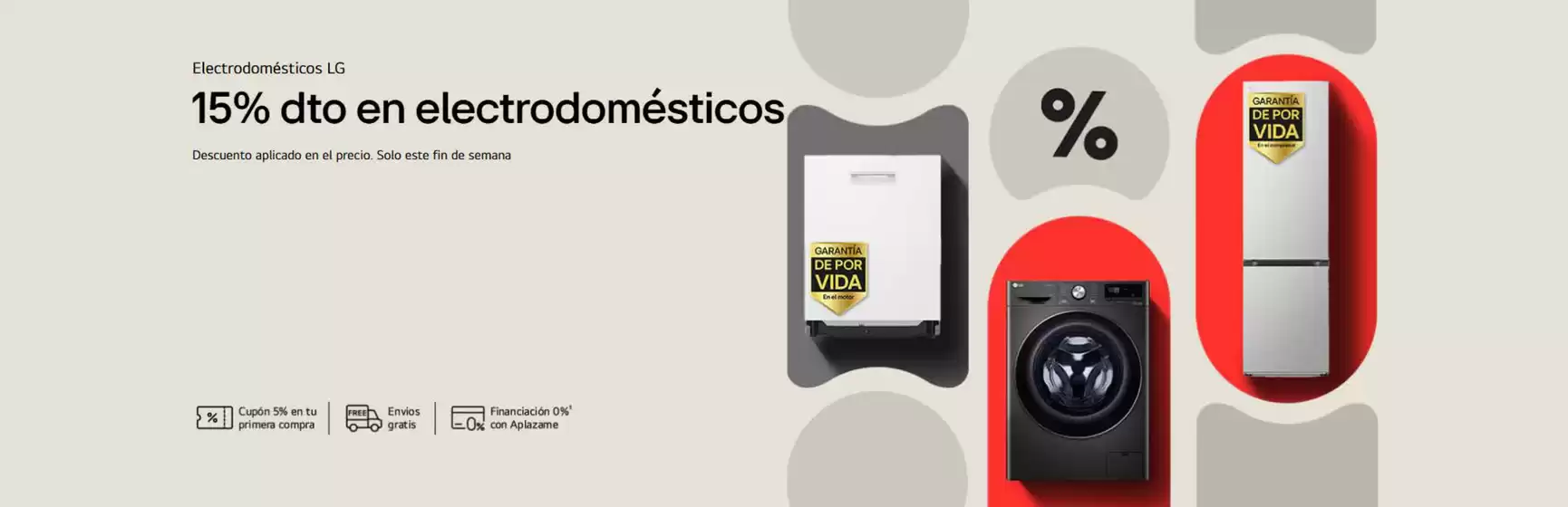 Catálogo LG | 15% dto en electrodomésticos | 2026-05-21T00:00:00.000Z - 2026-05-24T00:00:00.000Z