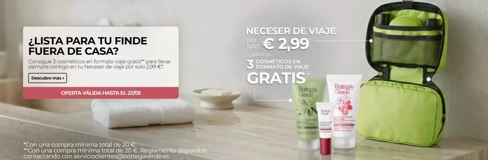 Catálogo Bottega Verde en Mont-ras | Oferta | 2026-05-21T00:00:00.000Z - 2026-05-22T00:00:00.000Z