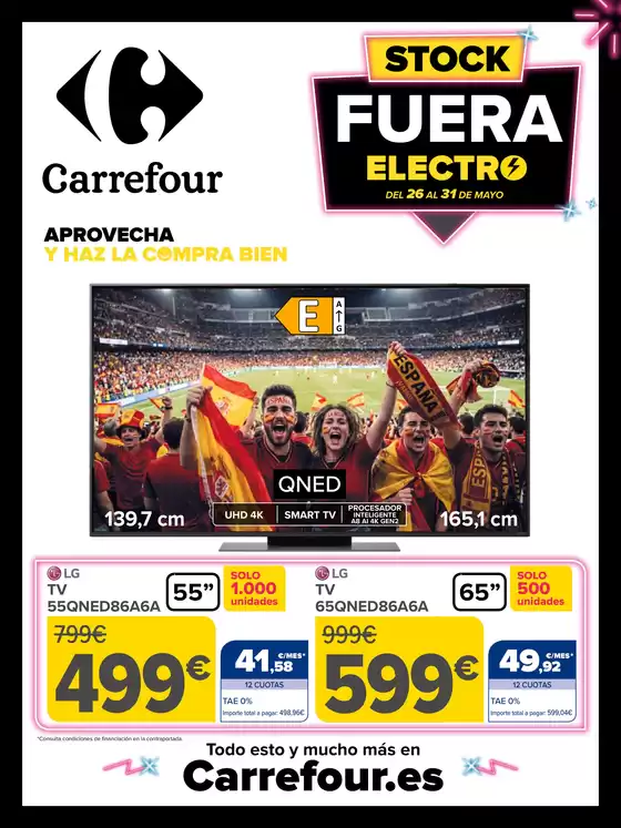 Catálogo Carrefour en Siétamo | STOCK FUERA | 2026-05-26T00:00:00.000Z - 2026-05-31T00:00:00.000Z