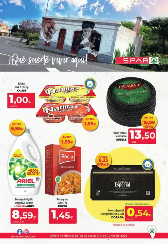 Catálogo Spar La Palma | Oferta válida del del 21 de Mayo al 3 de Junio de 2026 | 2026-05-21T00:00:00.000Z - 2026-06-03T00:00:00.000Z