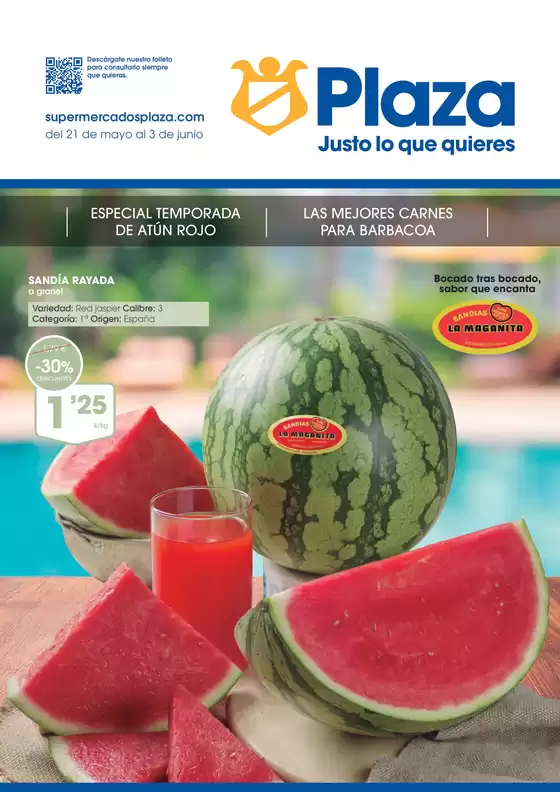Catálogo Supermercados Plaza | Del 21 de mayo al 3 de junio | 2026-05-22T00:00:00.000Z - 2026-06-03T00:00:00.000Z