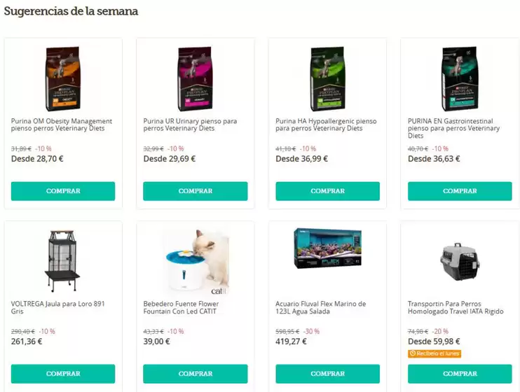 Catálogo Don Mascota | Sugerencias de la semana | 2026-05-22T00:00:00.000Z - 2026-05-28T00:00:00.000Z