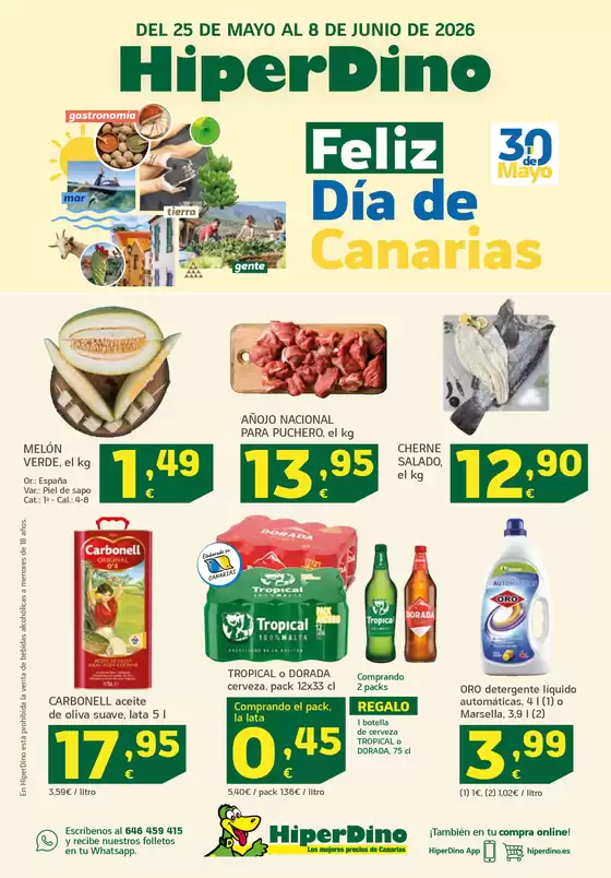 Catálogo HiperDino | Ofertas desde el 25 de mayo | 2026-05-25T00:00:00.000Z - 2026-06-08T00:00:00.000Z