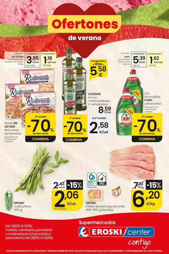 Catálogo Eroski | Ofertones de verano EROSKI CENTER | 2026-05-28T00:00:00.000Z - 2026-06-10T00:00:00.000Z