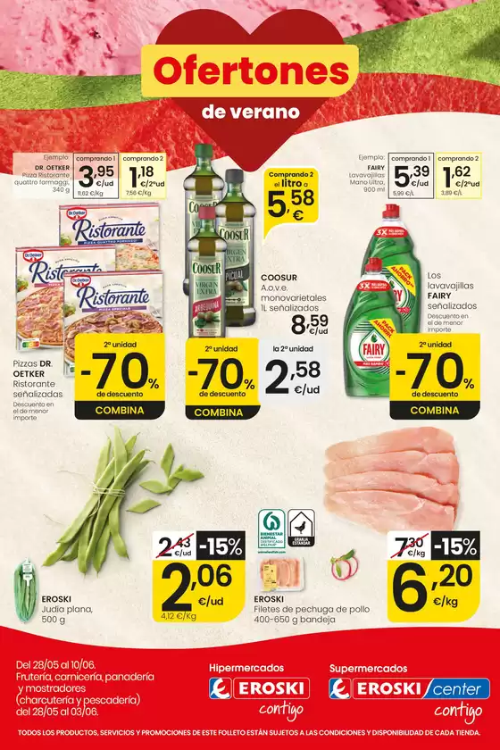 Catálogo Eroski | Ofertones de verano EROSKI | 2026-05-28T00:00:00.000Z - 2026-06-10T00:00:00.000Z