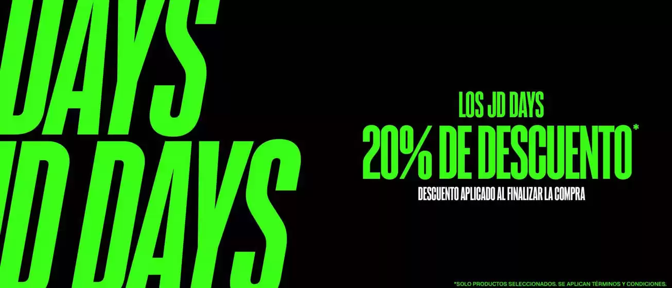 Catálogo JD Sports | Los JD Days | 2026-05-25T00:00:00.000Z - 2026-06-07T00:00:00.000Z