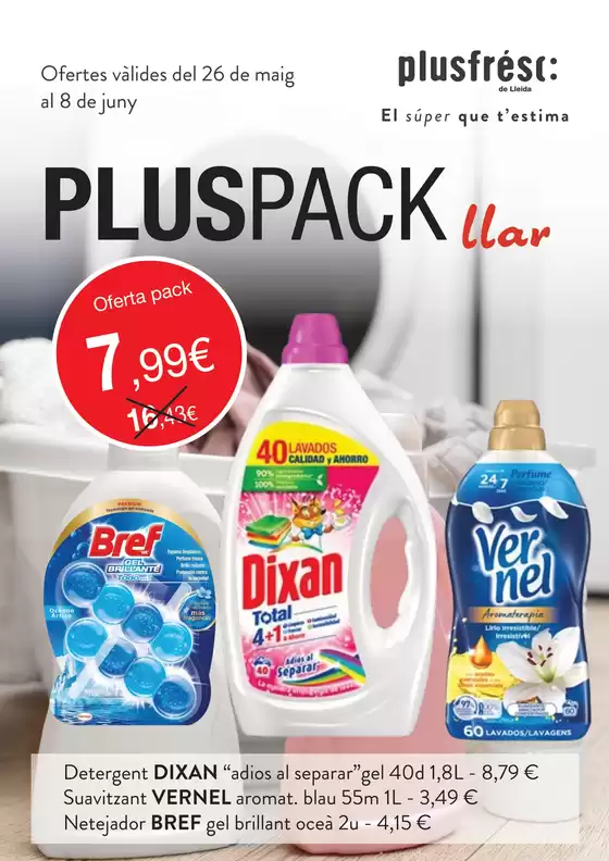 Catálogo Plusfresc | Ofertes vàlides del 26 de maig al 8 de juny | 2026-05-26T00:00:00.000Z - 2026-06-08T00:00:00.000Z