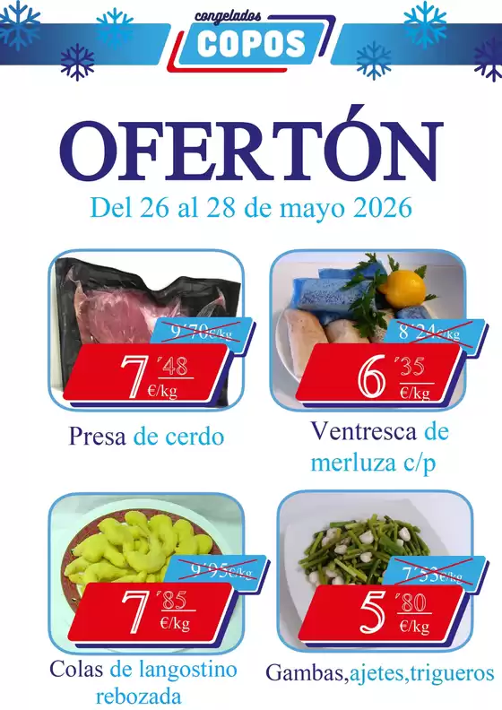 Catálogo Congelados Copos | Ofertón | 2026-05-26T00:00:00.000Z - 2026-05-28T00:00:00.000Z