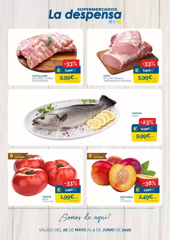 Catálogo Supermercados La Despensa | Válido Del 26 De Mayo Al 1 De Junio De 2026 | 2026-05-26T00:00:00.000Z - 2026-06-01T00:00:00.000Z
