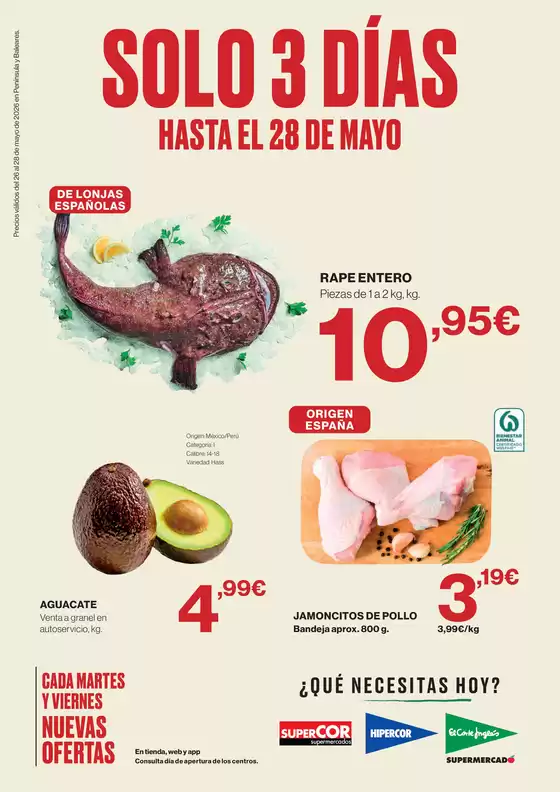 Catálogo El Corte Inglés | Solo 3 Días | 2026-05-26T00:00:00.000Z - 2026-05-28T00:00:00.000Z