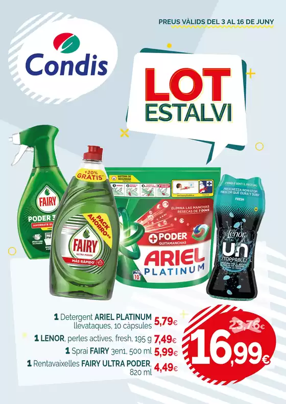 Catálogo Condis | Preus Vàlids Del 3 Al 16 De Juny | 2026-06-03T00:00:00.000Z - 2026-06-16T00:00:00.000Z