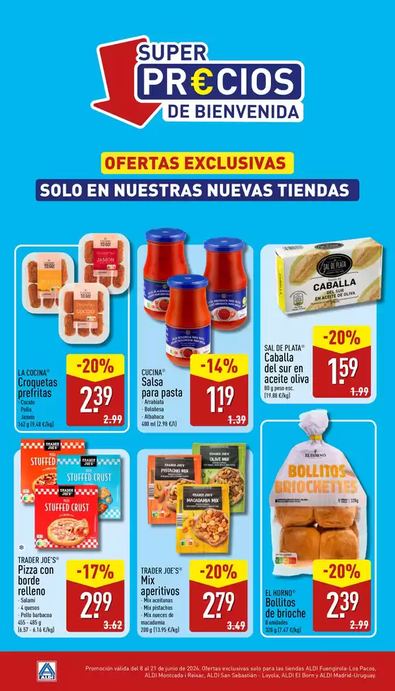 Catálogo ALDI | Super Precios de Bienvenida | 2026-06-08T00:00:00.000Z - 2026-06-21T00:00:00.000Z