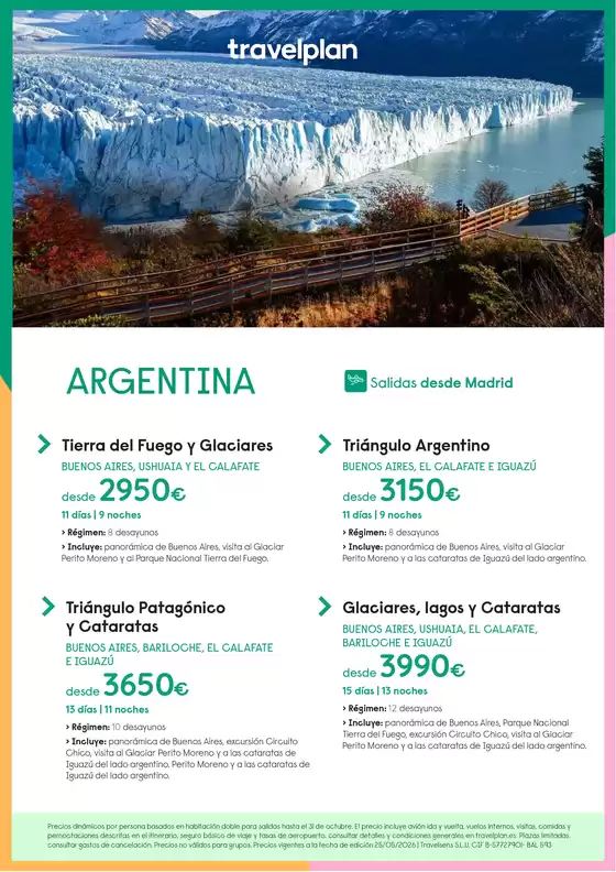 Catálogo Travelplan en Arganda del Rey | Travelplan Argentina | 2026-05-28T00:00:00.000Z - 2026-10-31T00:00:00.000Z