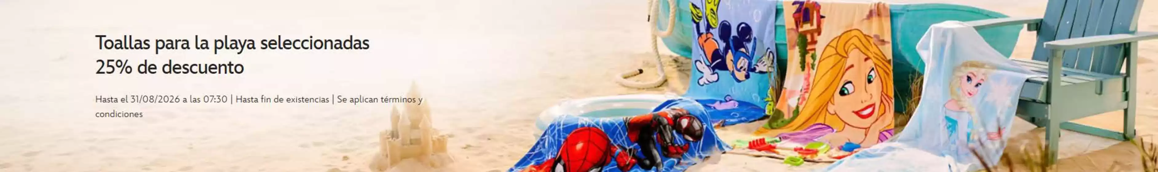 Catálogo Disney en San Andrés | 25% de descuento  | 2026-05-28T00:00:00.000Z - 2026-08-31T00:00:00.000Z