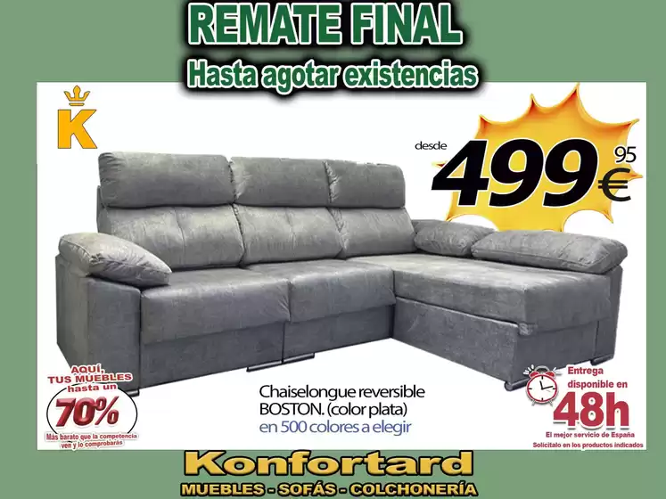 Catálogo Konfortard | Remate Final | 2026-05-29T00:00:00.000Z - 2026-06-12T00:00:00.000Z