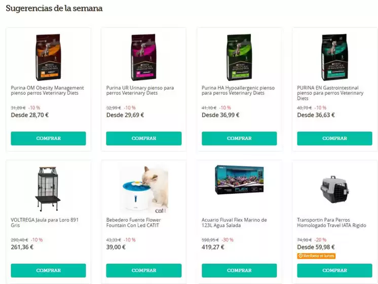 Catálogo Don Mascota | Sugerencias de la semana | 2026-05-29T00:00:00.000Z - 2026-06-04T00:00:00.000Z